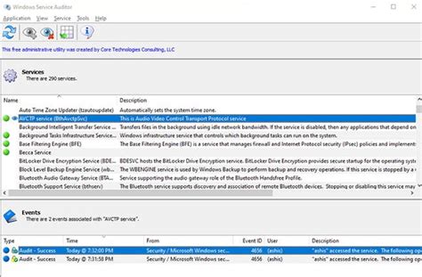 Download Windows Service Auditor